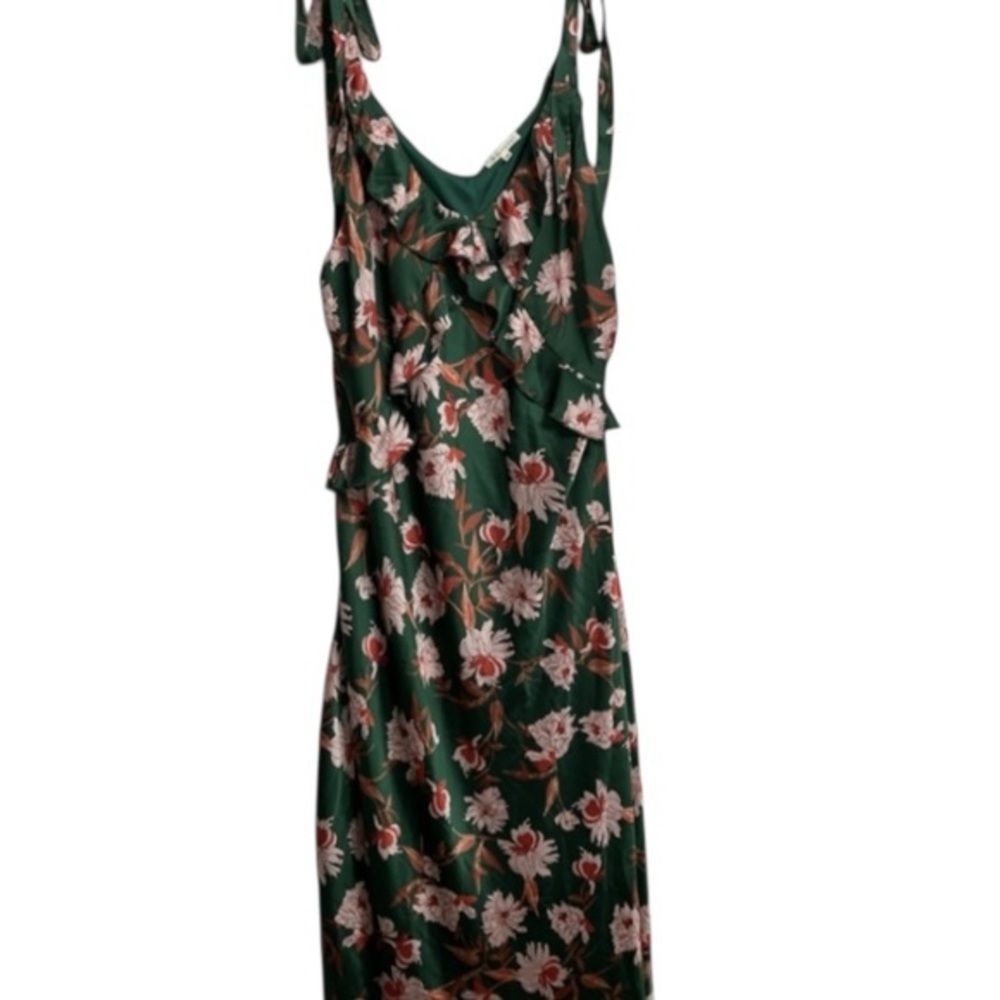 Baevely Green Floral Dress